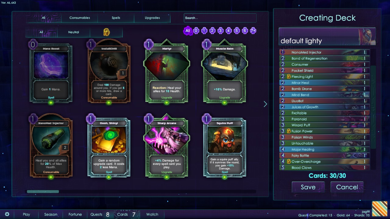 Forced Showdown Deck Build