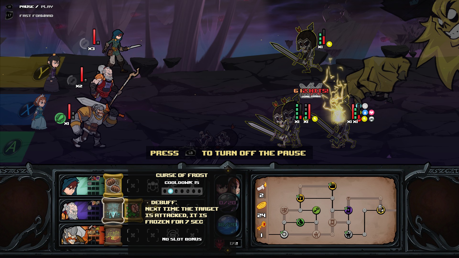 Has-Been Heroes Screenshot