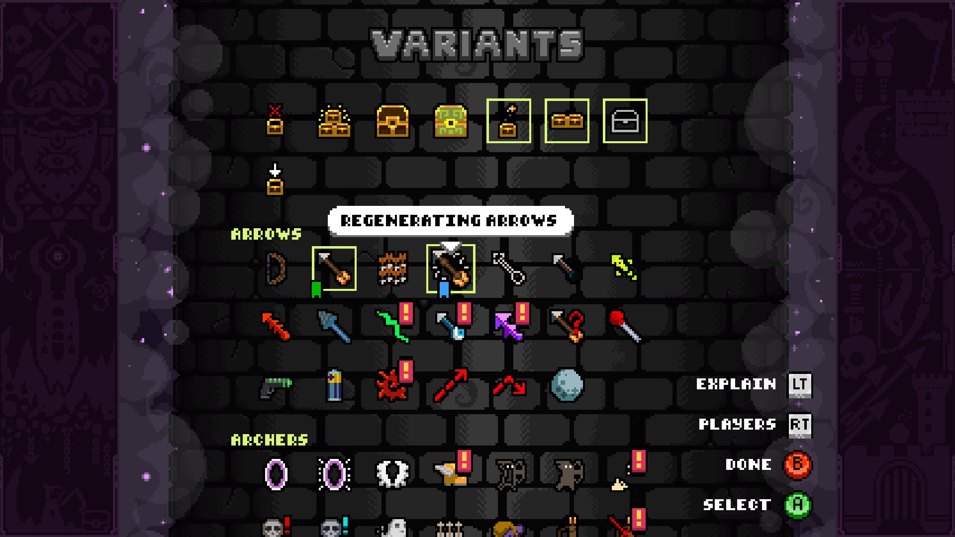 Towerfall Variants