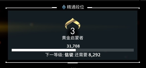 warframe master rank in profile